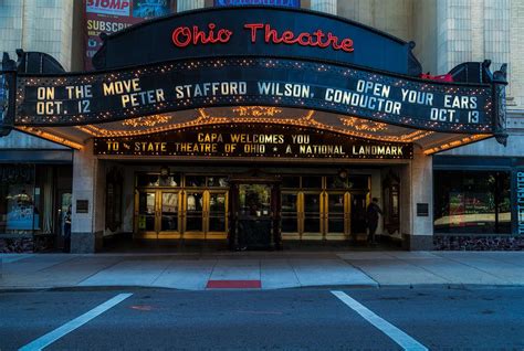 #cinema #city #columbus #downtown #entertainment #entrance #front #hdr #historic #landmark # ...