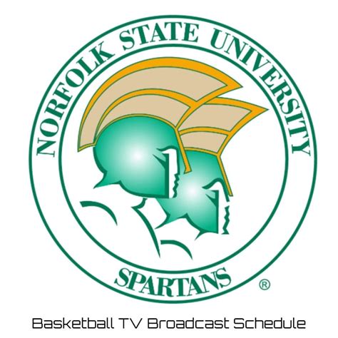 Norfolk State Spartans Basketball TV Broadcast Schedule 2022-23 ...