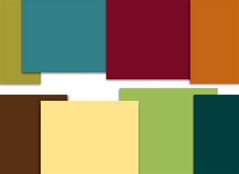 Color chart wall color – Pick the right shades for your wall decoration ...