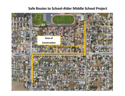 Alder Middle School Sidewalk Improvements | Fontana, CA - Official Website