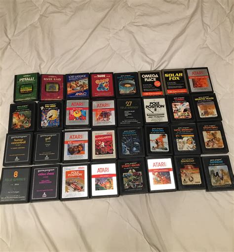 My small collection of Atari 2600 games! : gamecollecting