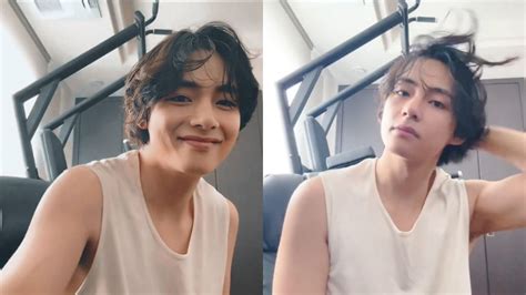 BTS' V Aka Kim Taehyung Sets Internet On Fire With His Live Session On Weverse, Fans Call Him ...