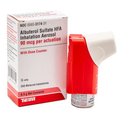 Albuterol Sulfate HFA 90mcg Inhaler | 1Family 1Health Pharmacy