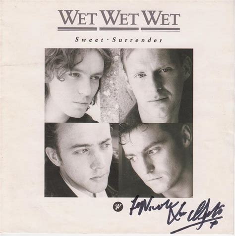 Autograph Collctor Of Oz: Marti Pellow - Wet Wet Wet