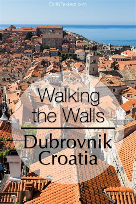 A Walk on the Dubrovnik Walls in 20 Amazing Photos | Earth Trekkers