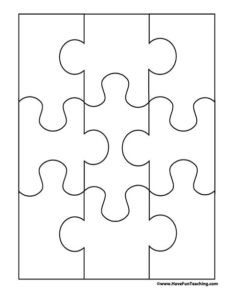 19 Printable Puzzle Piece Templates ᐅ TemplateLab