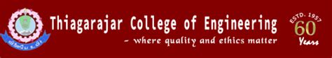 Thiagarajar College of Engineering, Madurai, Wanted Teaching Faculty - Faculty Teachers