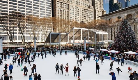 The Ice Rink At Bryant Park's Winter Village Is Now Open - Secret NYC