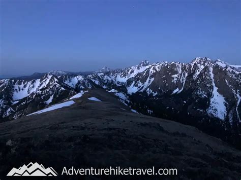 How to Successfully Do A Sunrise Hike Up Mt. Townsend - Adventure Hike ...