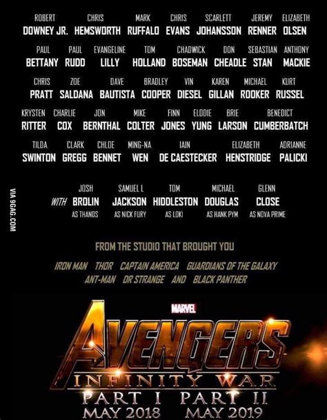 avengers infinity war cast - GiulianataroBenitez