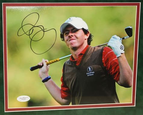 Lot Detail - Rory McIlroy Autographed 2011 US Open Display