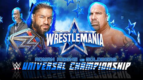 WWE WRESTLEMANIA 38 | DREAM MATCH CARD - YouTube