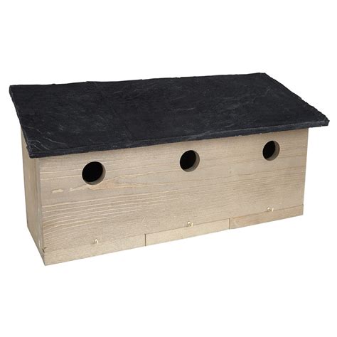 Buy Sparrow colony nest box slate effect roof