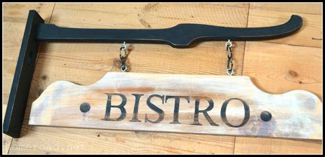 Hanging Bistro Sign