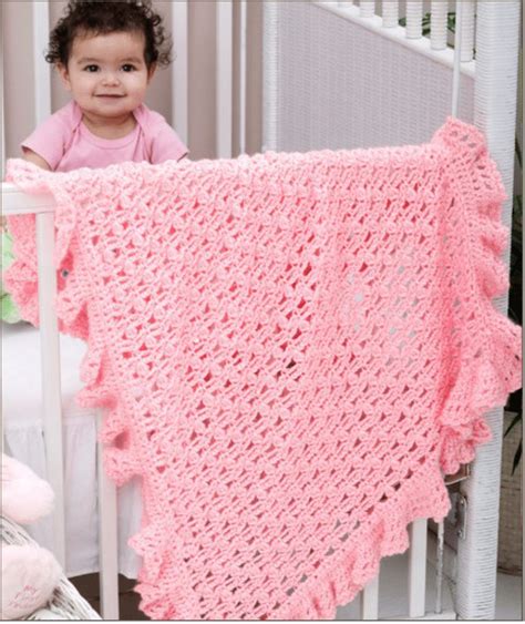 Red Heart Free Crochet Baby Afghan Patterns / Pattern notes the blanket ...