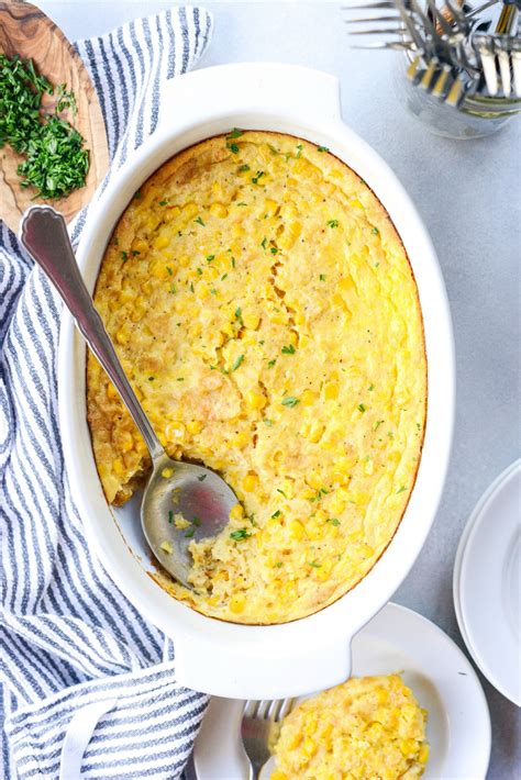 Scalloped Corn Casserole - Simply Scratch