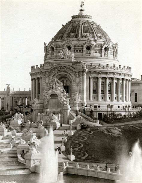 Louisiana Purchase Exposition Festival Hall (1904). Demolished right after the fair had ended ...