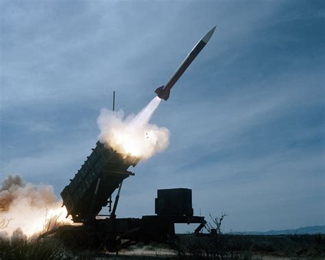 An MIM-104 Patriot missile is test fired - PICRYL - Public Domain Media ...