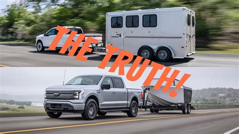 The truth about electric truck towing : r/evpulse