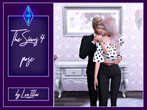 The Sims Resource - Couple pose - Romantic hugs [TS4]