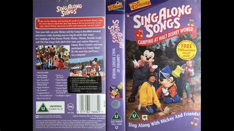 Mickey's Fun Songs - Camping at Walt Disney World [VHS] (1996) - YouTube