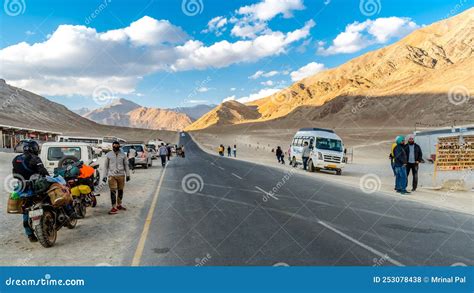 Magnetic Hill , Leh, Ladakh, Jammu And Kashmir, India Editorial Image ...