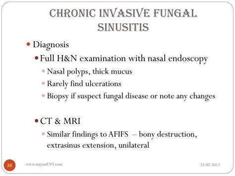 PPT - FUNGAL SINUSITIS PowerPoint Presentation - ID:3112554