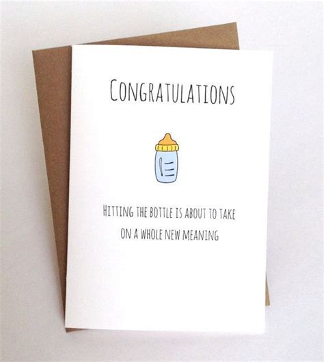 34 Hilariously Honest Cards For Pregnant Moms-To-Be | Baby shower card ...