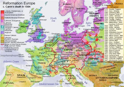 ReformationMap1564.png (920×650) | Maps explaining Europe | Pinterest | Reformation