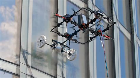 Window-Washing Drone Gets The Jobs Done Without Risking Human Lives