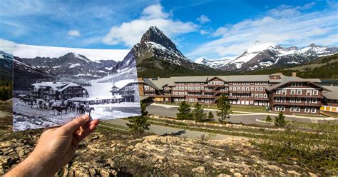 The 16-year major rehabilitation of the Many Glacier Hotel in Glacier ...