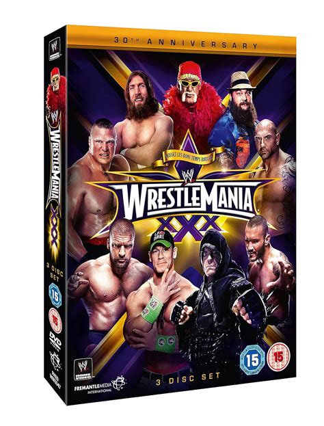 Amazon.com: wwe: wrestlemania 30 dvd Italian Import: Movies & TV