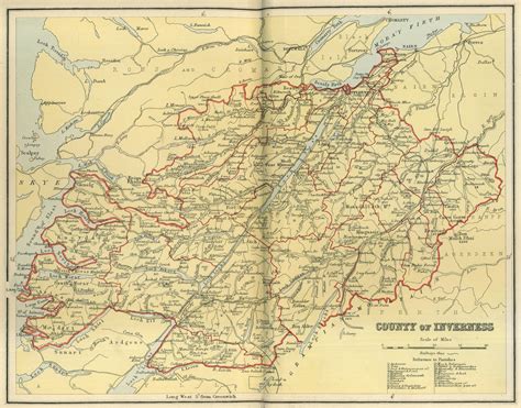 County of Inverness Map