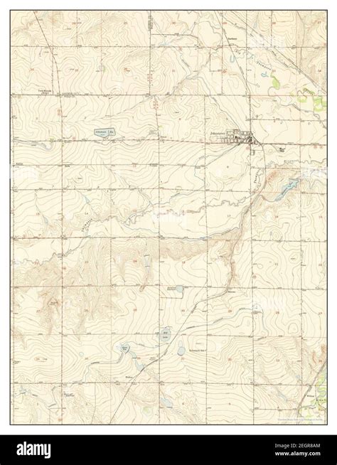 Johnstown, Colorado, map 1951, 1:24000, United States of America by Timeless Maps, data U.S ...