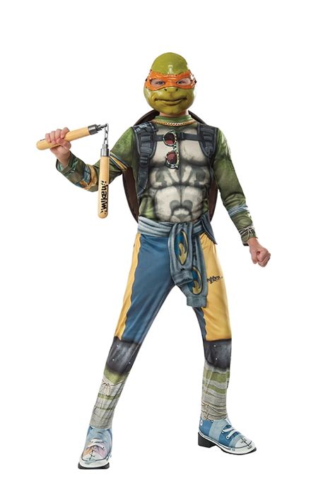 Teenage Mutant Ninja Turtle 2 Michelangelo Costume Child - Walmart.com