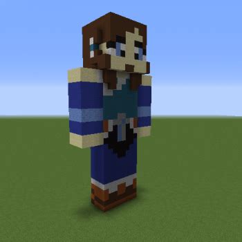 Korra Statue (The Legend of Korra) - Blueprints for MineCraft Houses, Castles, Towers, and more ...