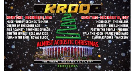 Kroq Acoustic Christmas 2021 Day 2