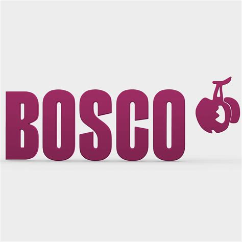 Bosco Logo - 3D Print Model by 3d_logoman