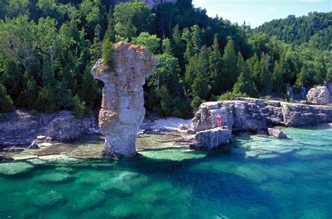 Flowerpot Island Tobermory Ontario | Best Flower Site