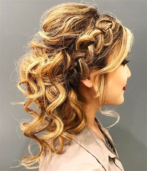 40 Creative Updos for Curly Hair | Curly hair styles, Curly hair styles ...