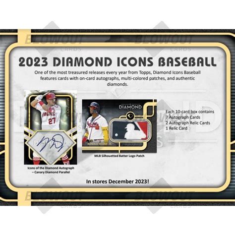 2023 Topps Diamond Icons Baseball Hobby Box