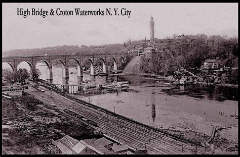 High Bridge, New York City, late 1800s | High bridge, Roman aqueduct, City