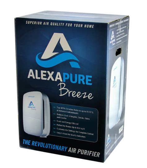 Alexapure Breeze Air Purifier - SFG Wellness | Clean Air at Home