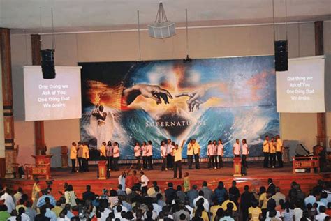 Christ Temple auditorium, 2009. Photo courtesy ICGC. | Download ...