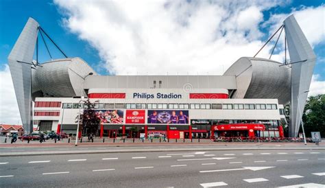 Exterior of the Philips Stadion Editorial Stock Photo - Image of architectural, competition ...