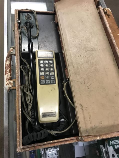 one of the first ‘mobile’ phones : r/mildlyinteresting