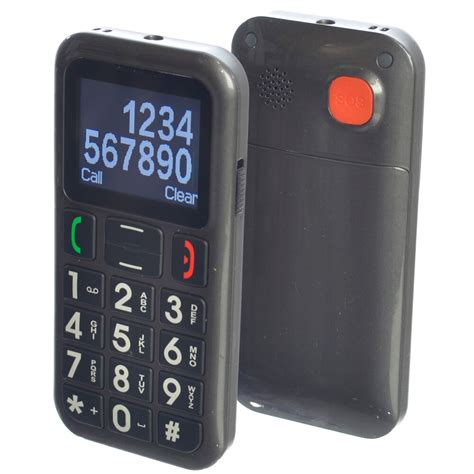 GOSO Big Button Senior Cell-Phone Unlocked Dual-Sim 2G GSM Quad Band | eBay