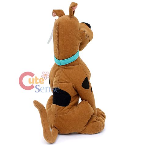 Scooby Doo Plush Doll Figure Smile Face 15" Seated Large Stuffed Toy