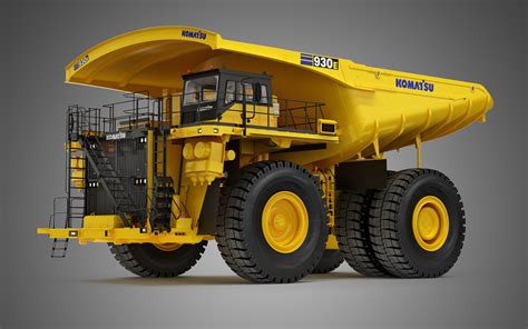 Komatsu mining dump truck 3D model - TurboSquid 1613055