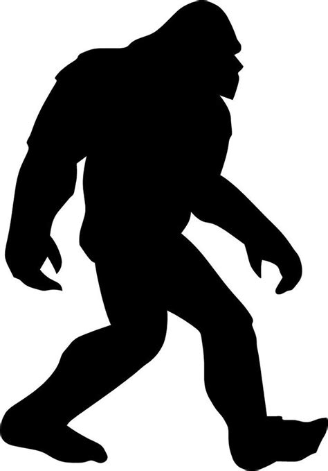 Bigfoot clipart outline, Bigfoot outline Transparent FREE for download on WebStockReview 2024